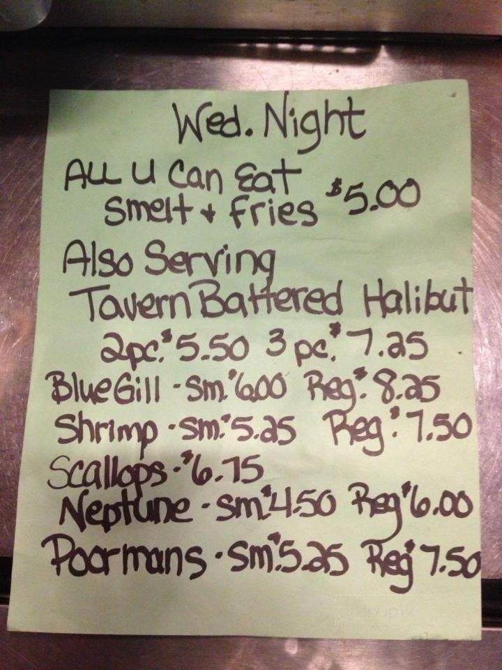 Countryside Bar - Saint Cloud, WI menu_pic