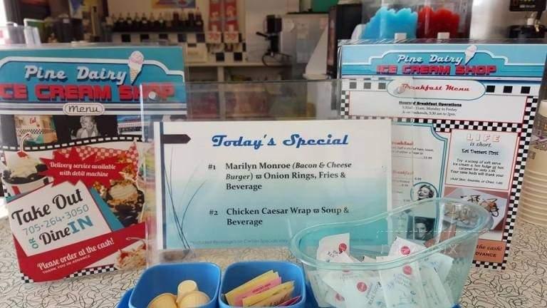 Pine Dairy Bar - Timmins, ON menu_pic