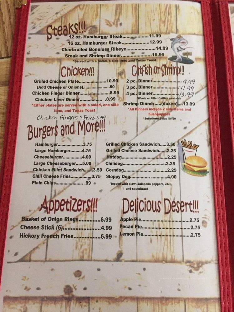 Jones Barbeque - Temple, GA menu_pic