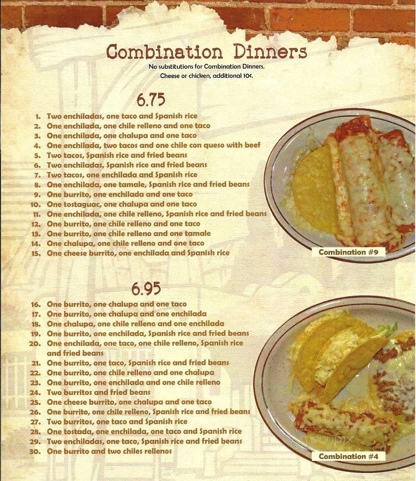La Finca Mexican Restaurant - Morehead, KY menu_pic