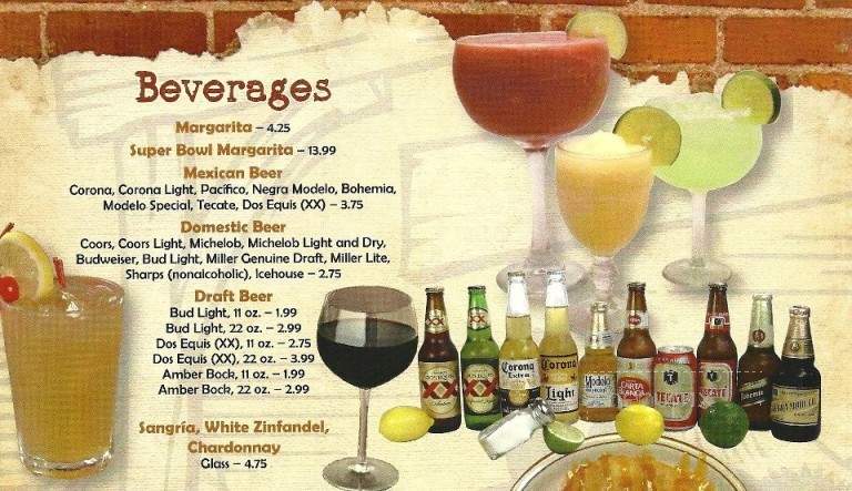 La Finca Mexican Restaurant - Morehead, KY menu_pic