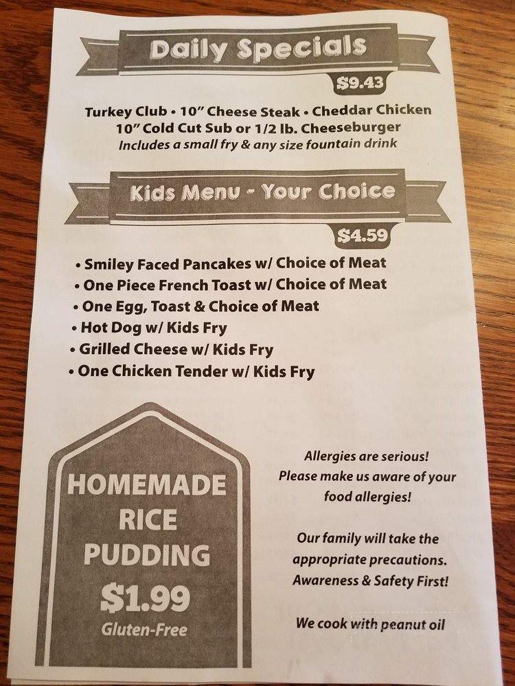 Johnny's Subs & Sundae Shop - Salisbury, MD menu_pic