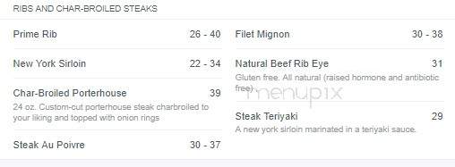 Log Jam - Grand Ledge, MI menu_pic