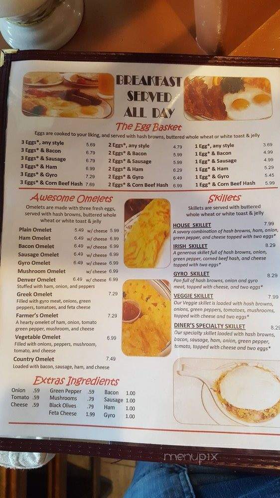 Diner 54 - Mexico, MO menu_pic