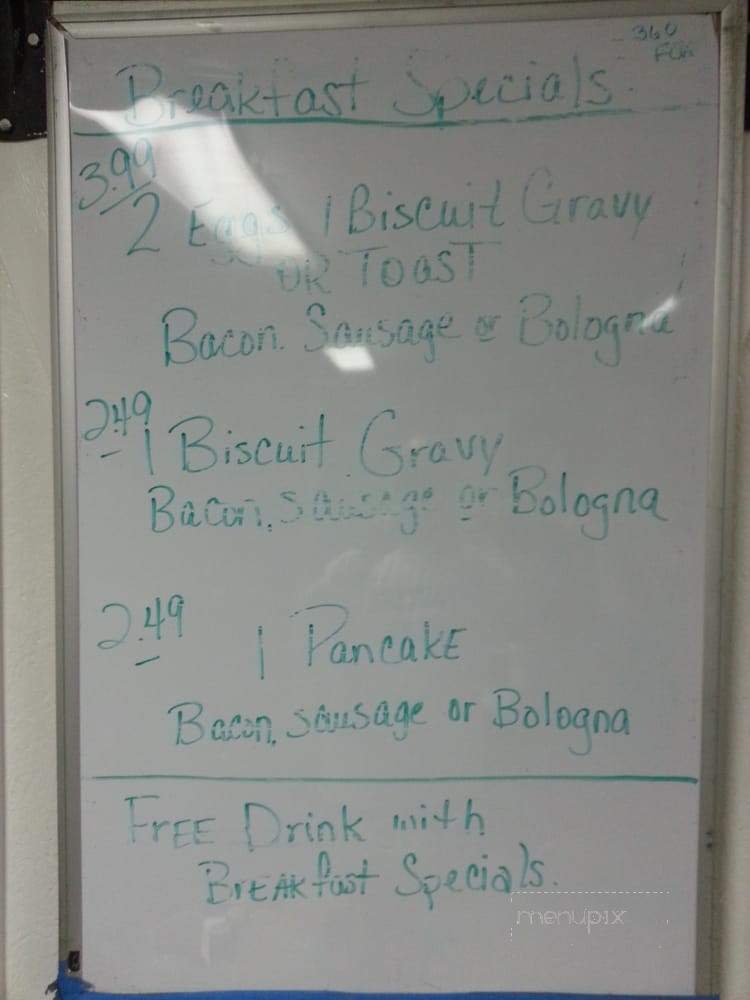 County Line Cafe - Galax, VA menu_pic