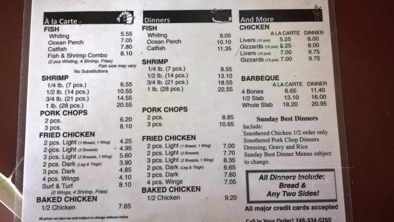 Elam Brothers - Pontiac, MI menu_pic