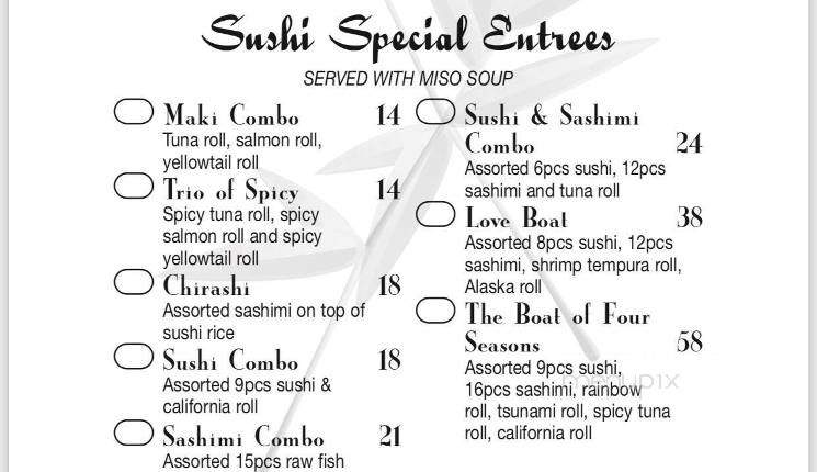 Bamboo Bistro - Lady Lake, FL menu_pic