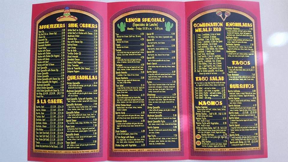 El Toro Bravo - Lakewood Ranch, FL menu_pic