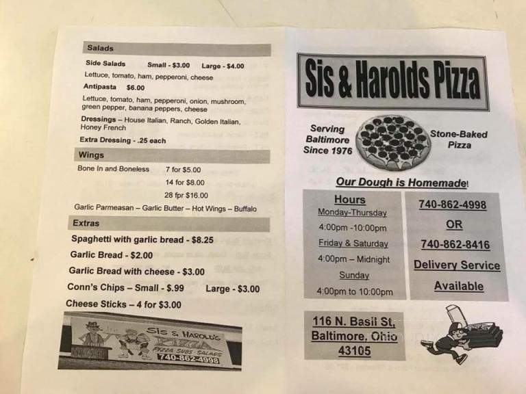 /350017748/Sis-and-Harolds-Pizza-Baltimore-OH - Baltimore, OH