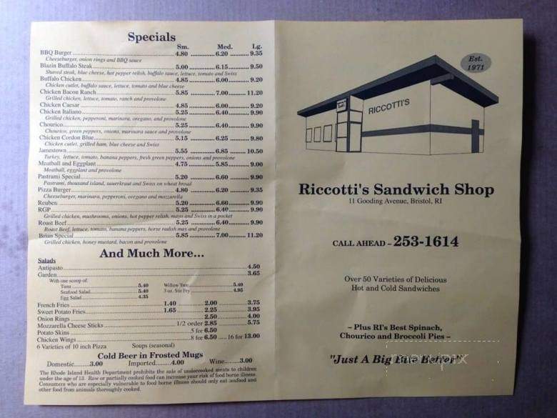 /3901894/Ricotti-Sandwich-Shops-Bristol-RI - Bristol, RI
