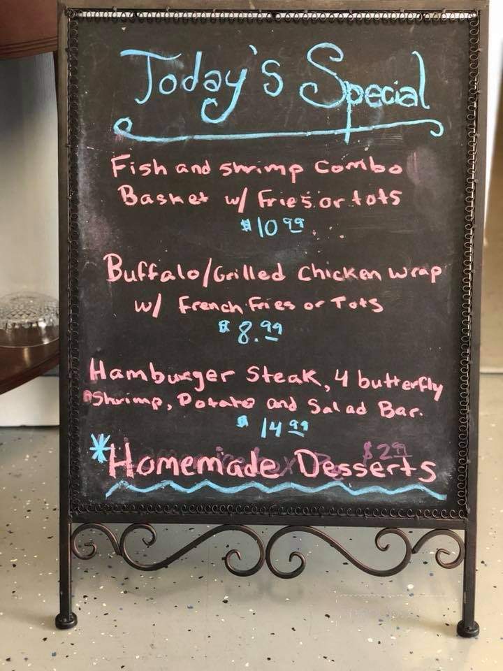 Dan's Cafe - Lexington, TN menu_pic
