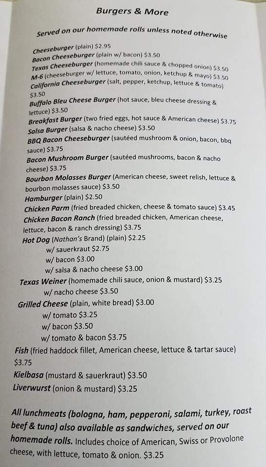 M-6 Deli - Olyphant, PA menu_pic