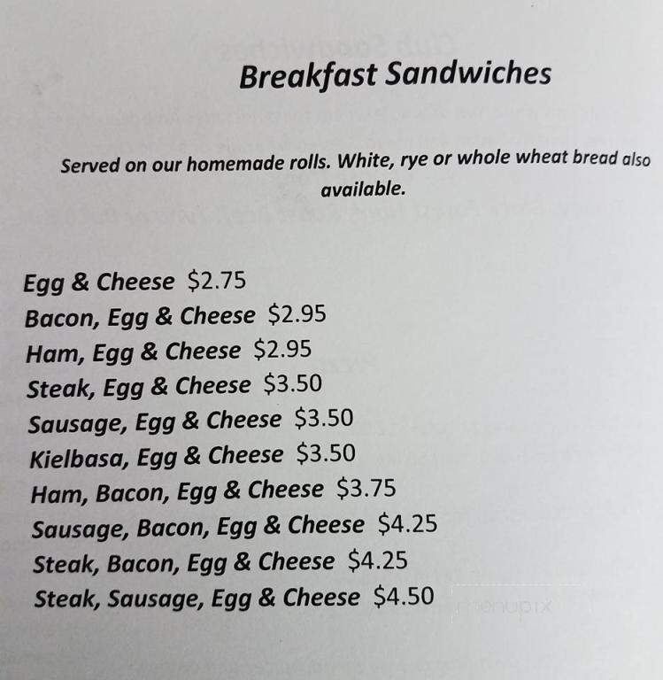M-6 Deli - Olyphant, PA menu_pic