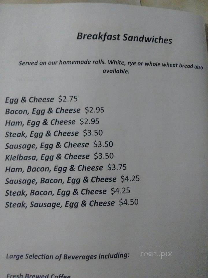 M-6 Deli - Olyphant, PA menu_pic
