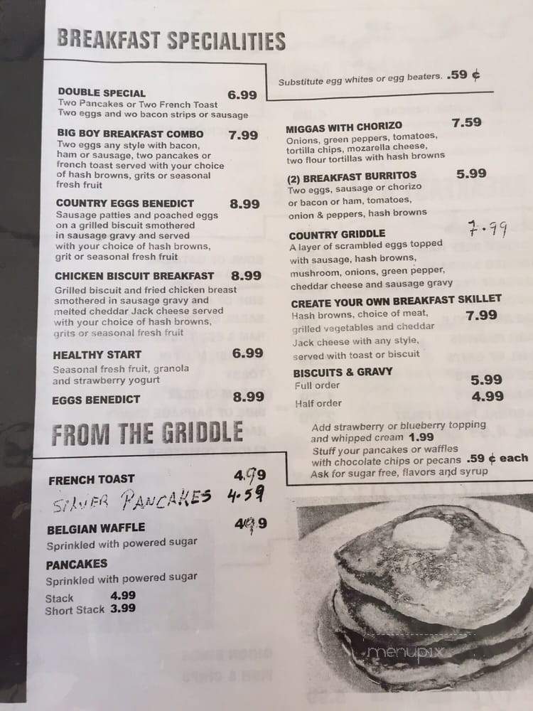 Ham & Eggs - Sarasota, FL menu_pic