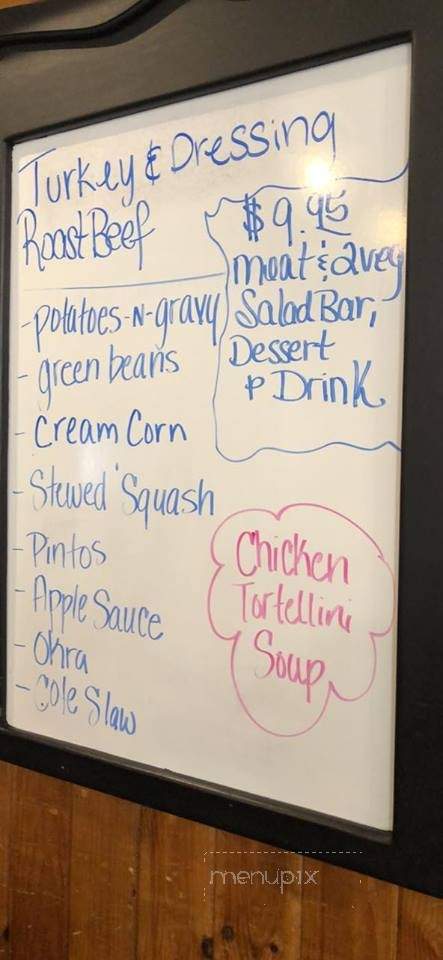 Cook's Country Kitchen - Blairsville, GA menu_pic