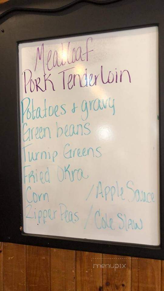 Cook's Country Kitchen - Blairsville, GA menu_pic