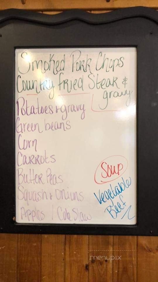 Cook's Country Kitchen - Blairsville, GA menu_pic