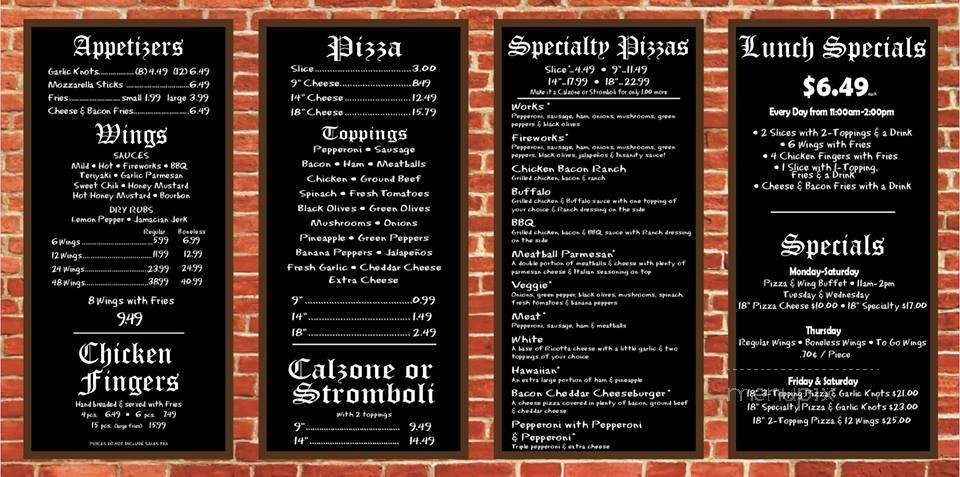 Jefferson Pizza Kitchen - Jefferson, GA menu_pic