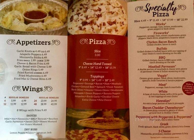 Jefferson Pizza Kitchen - Jefferson, GA menu_pic
