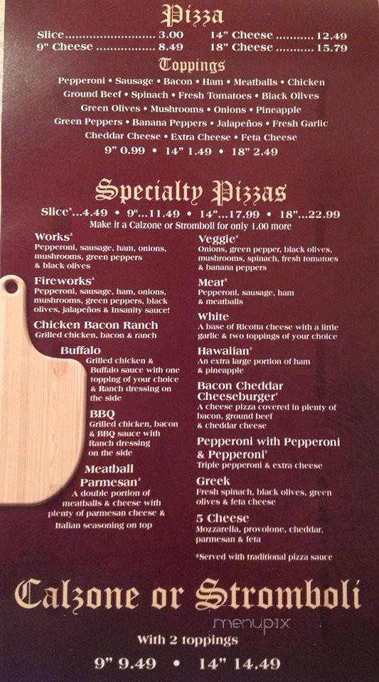 Jefferson Pizza Kitchen - Jefferson, GA menu_pic