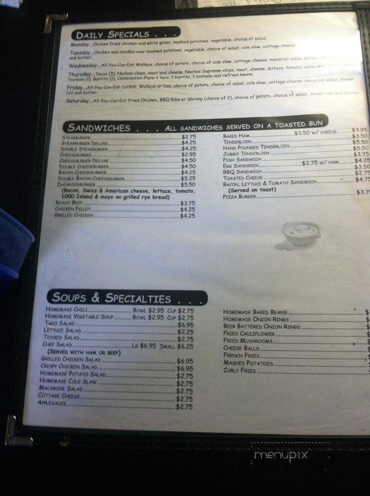 Grandview Restaurant - Galesburg, IL menu_pic