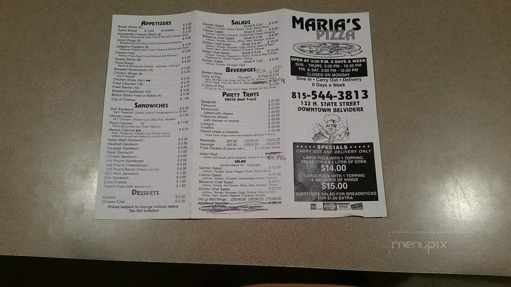 /1305772/Marias-Pizza-Belvidere-IL - Belvidere, IL