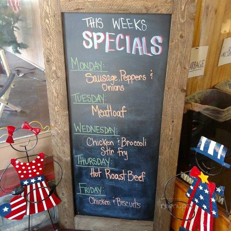Klippel's Kozy Korner Cafe - Northville, NY menu_pic