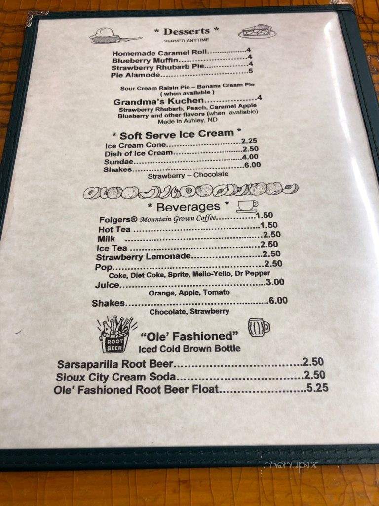 Cowboy Cafe - Medora, ND menu_pic