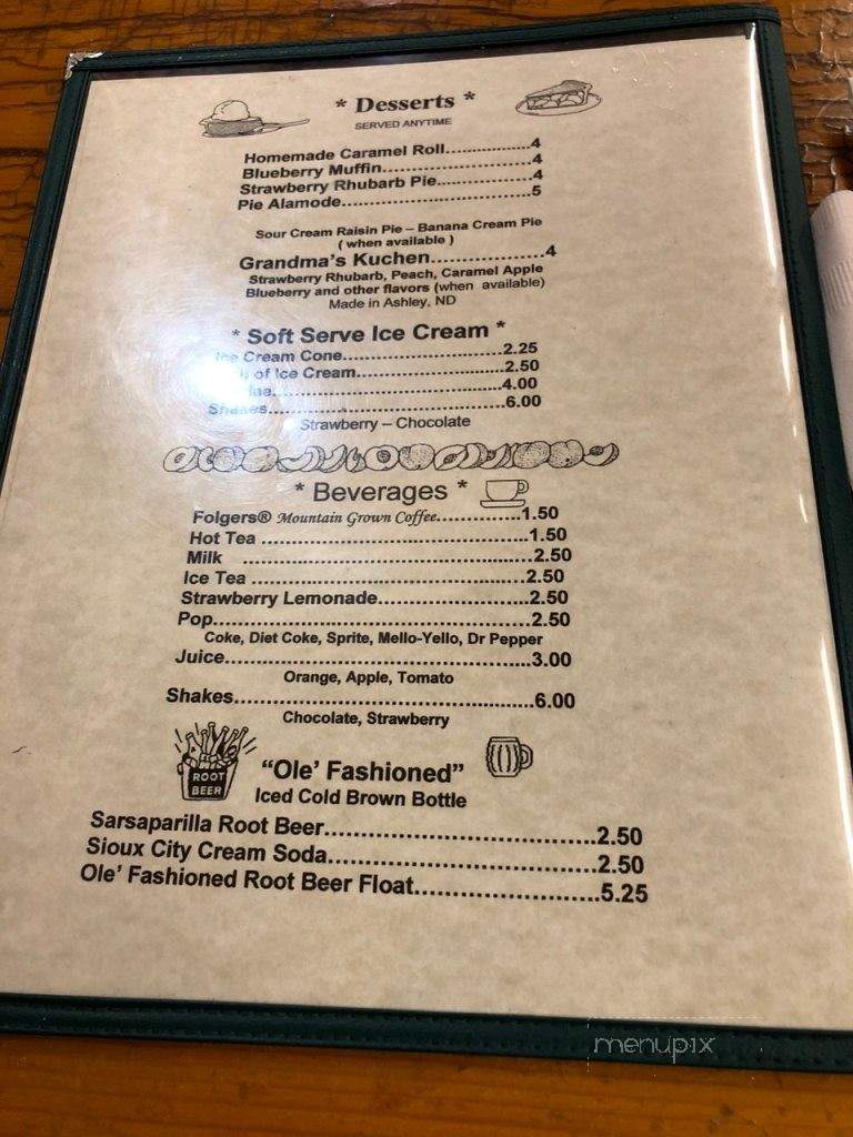Cowboy Cafe - Medora, ND menu_pic