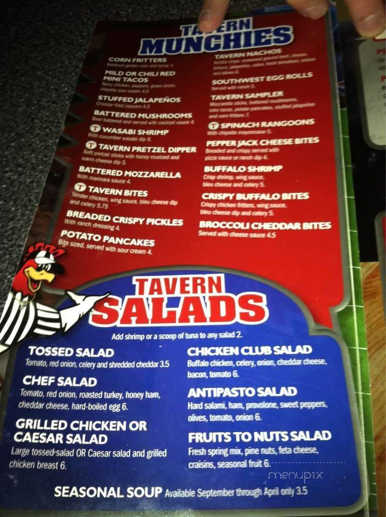 Town Tavern - Duryea, PA menu_pic