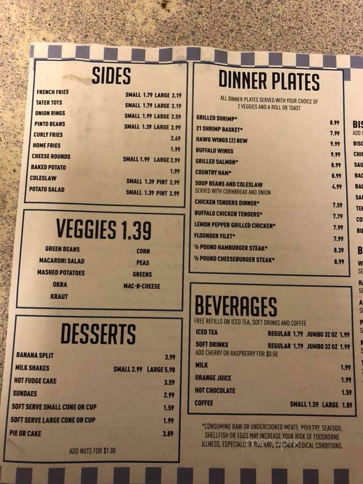Campus Drive-In - Gate City, VA menu_pic