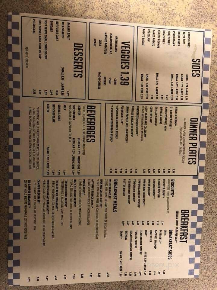 Campus Drive-In - Gate City, VA menu_pic