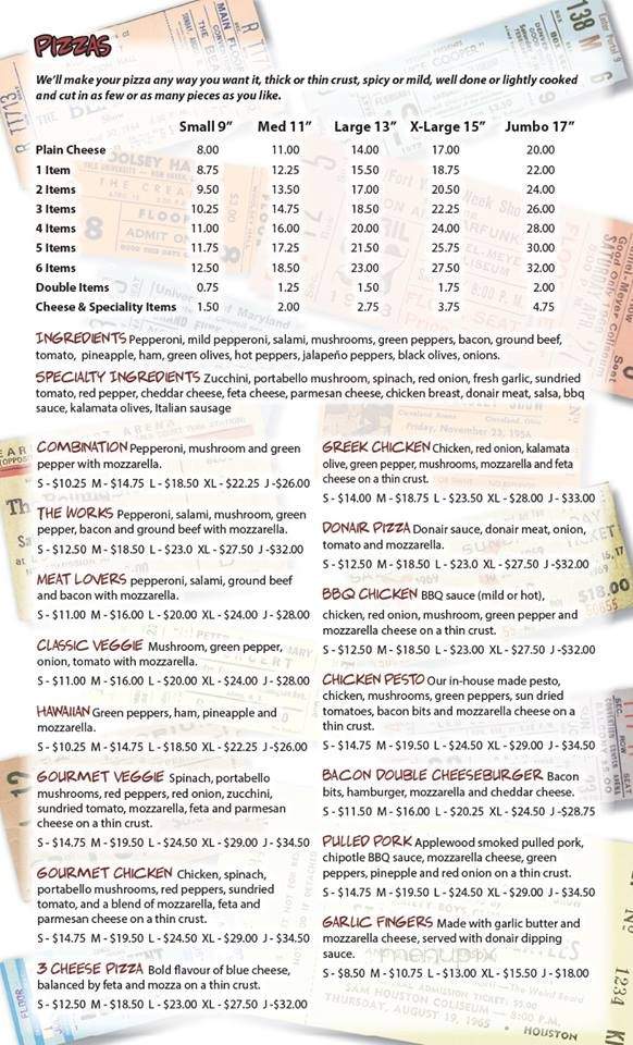 Andre's Seats Restaurant - Stellarton, NS menu_pic