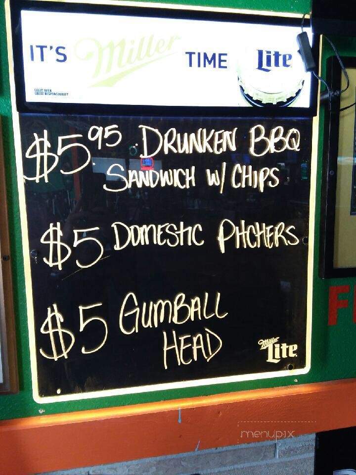 Pat's Irish Pub - Granger, IN menu_pic