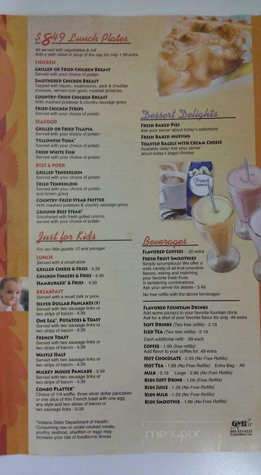 Frittatas - Kokomo, IN menu_pic