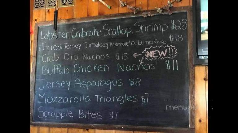 Westside Saloon - Wildwood, NJ menu_pic