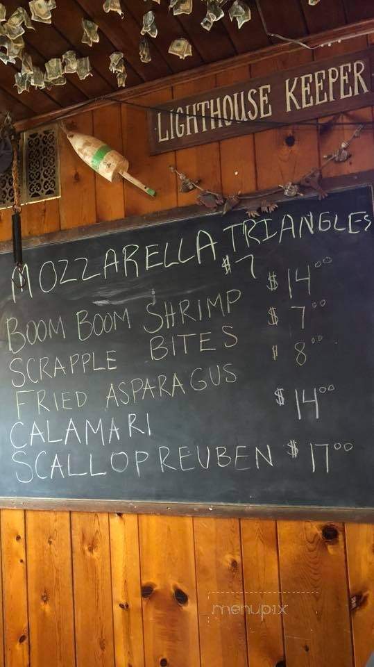 Westside Saloon - Wildwood, NJ menu_pic