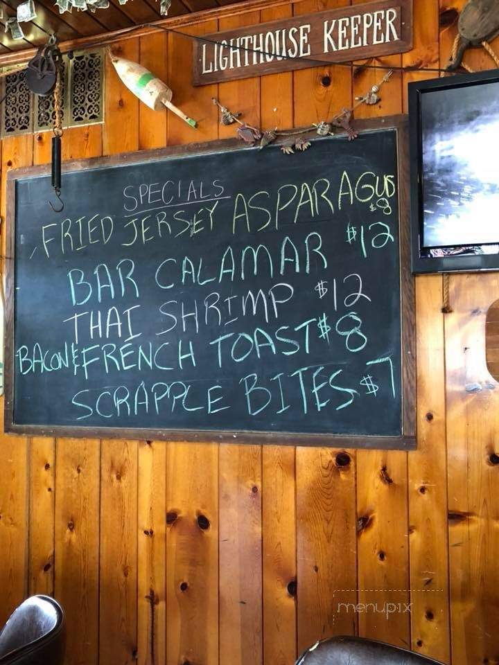Westside Saloon - Wildwood, NJ menu_pic