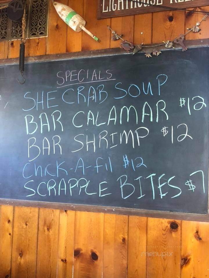 Westside Saloon - Wildwood, NJ menu_pic
