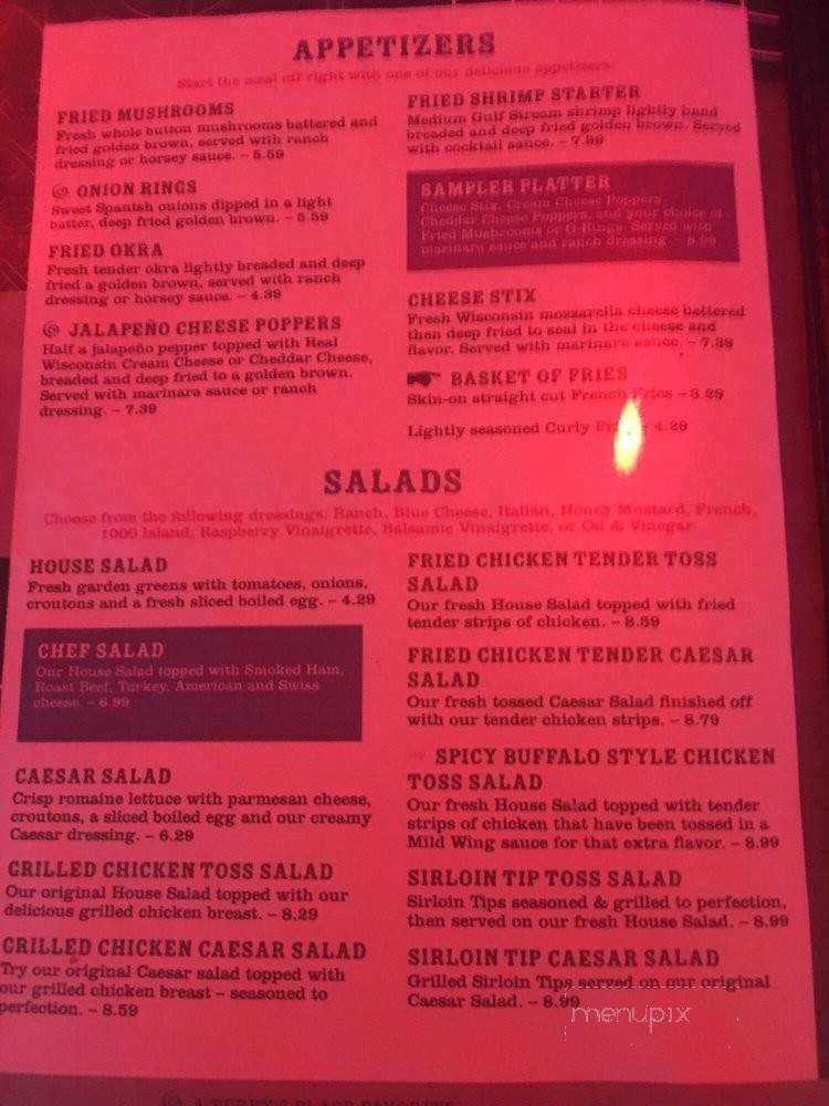 Terry's Place - Ocala, FL menu_pic