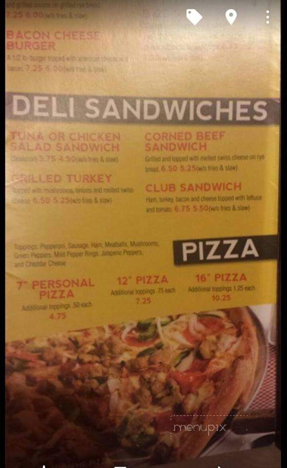 Flight Deck - Reynoldsville, PA menu_pic