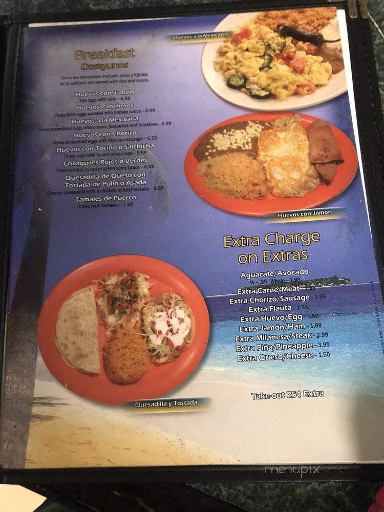 La Estrella - Cayce, SC menu_pic