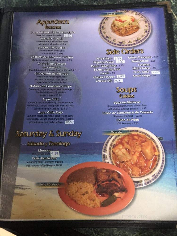 La Estrella - Cayce, SC menu_pic