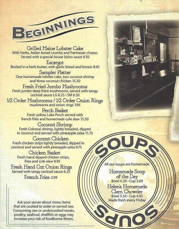 Waltz Inn - New Boston, MI menu_pic