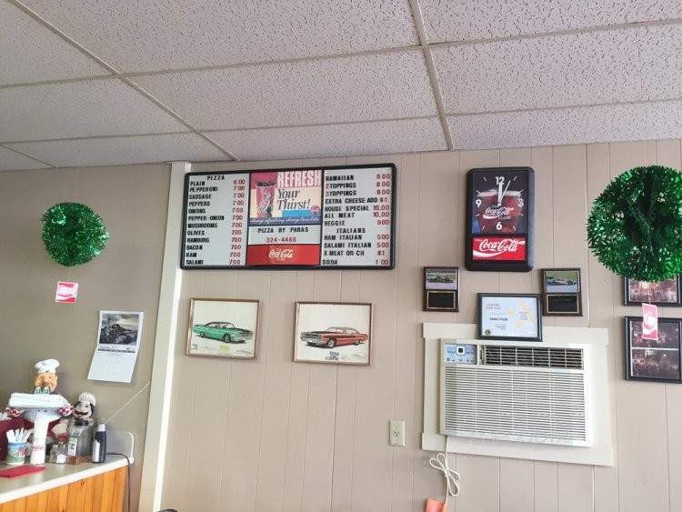 Paras Pizza - Sanford, ME menu_pic