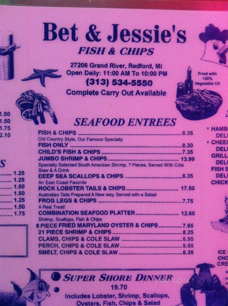 /1014088/Bet-and-Jessies-Fish-and-Chips-Redford-MI - Redford, MI