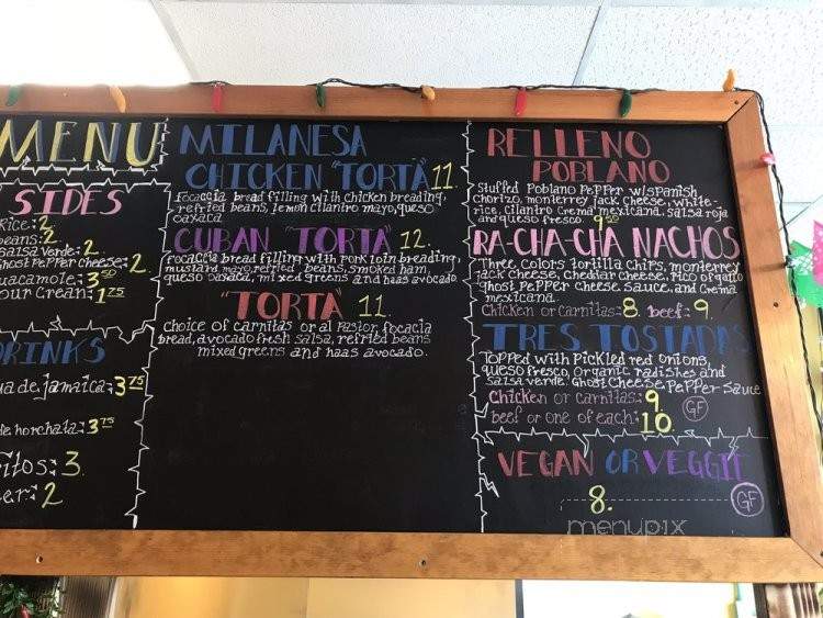 Neno's Gourmet Mexican Street Food - Rochester, NY menu_pic
