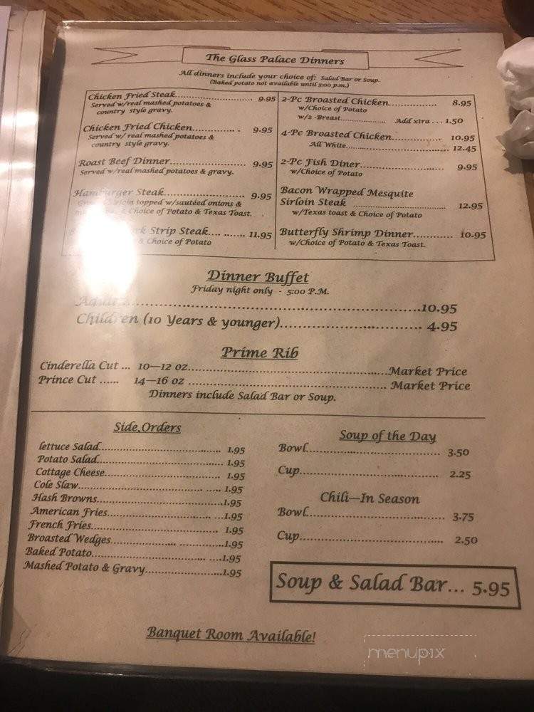 The Glass Palace - North Sioux City, SD menu_pic