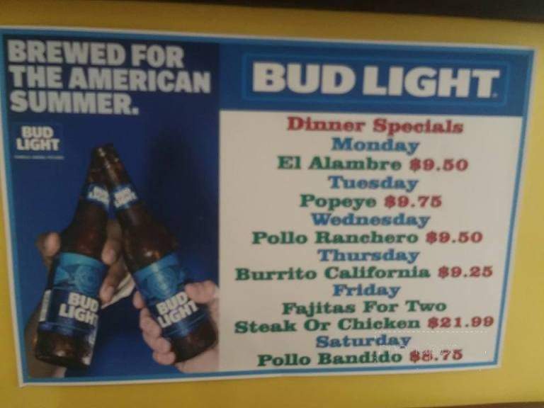 Los Mariachis - Saint Albans, WV menu_pic